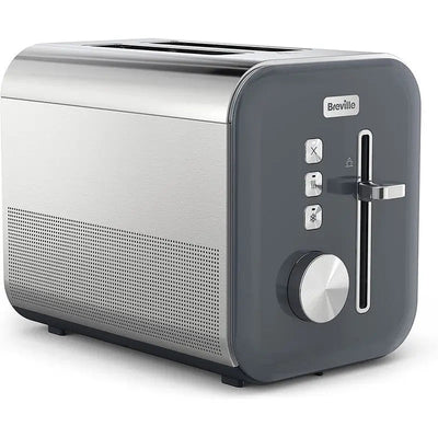 Breville High Gloss Electric 2 Slice Toaster - Grey -