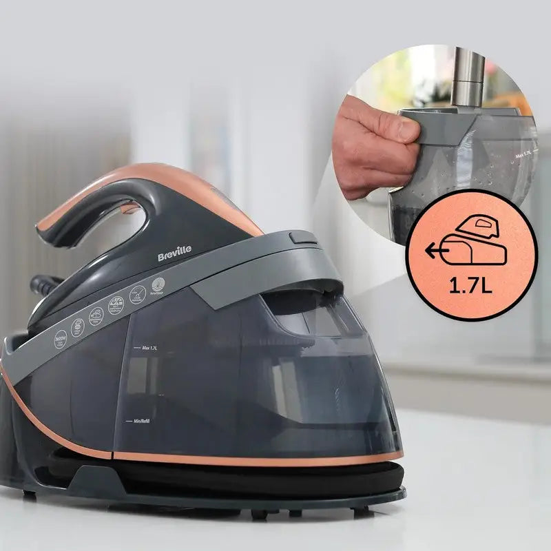 Breville PRESSXPRESS 2600W Iron with Steam Boiler