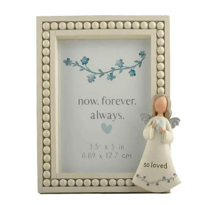 Bright Blessings So Loved Frame With Angel - Photo