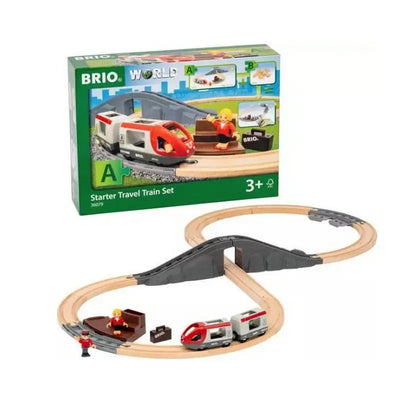 Brio World Train Set Starter Travel Train Set - Toys