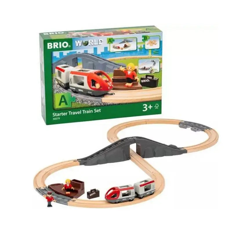 Brio World Train Set Starter Travel Train Set - Toys