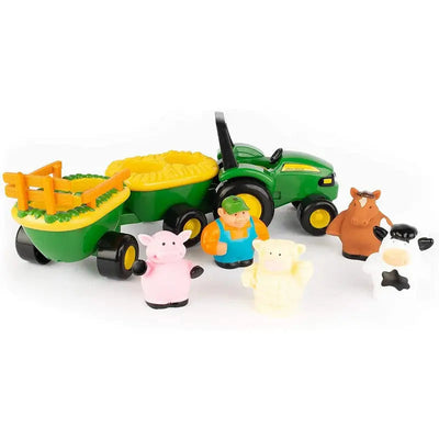 Britains Animal Sounds Hayride Tractor and Trailer Set