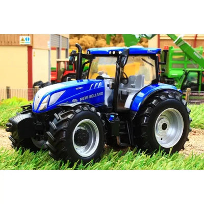 Britains Blue Holland T6.180 Blue Power Tractor 1:32 Scale -