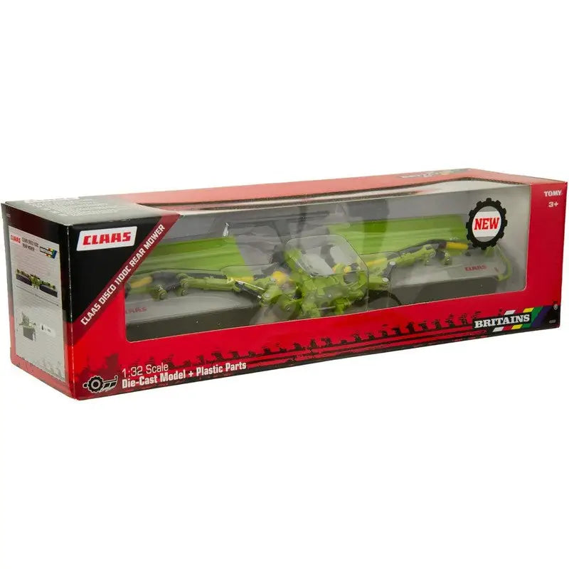 Britains Claas Disco Rear Butterfly Mower 1:32 Scale - Toys