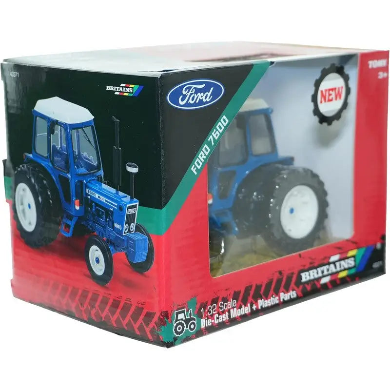 Britains Ford 7600 with Dual Wheels 1:32 Scale - Toys >>