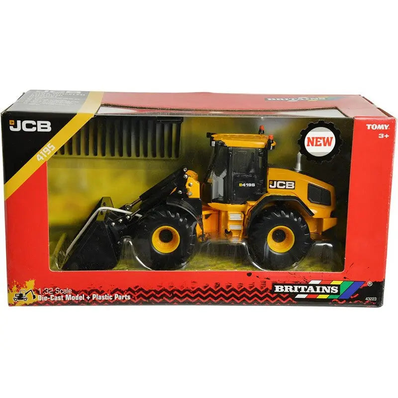 Britains JCB 4195 Wheeled Loading Shovel 1:32 Scale - Toys