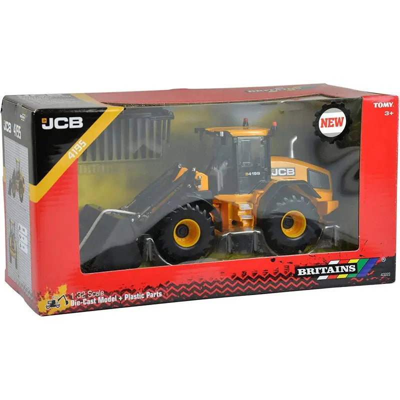 Britains JCB 4195 Wheeled Loading Shovel 1:32 Scale - Toys