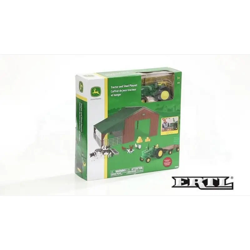 Britains John Deere Farm Building Set 1:32 Scale - Toys