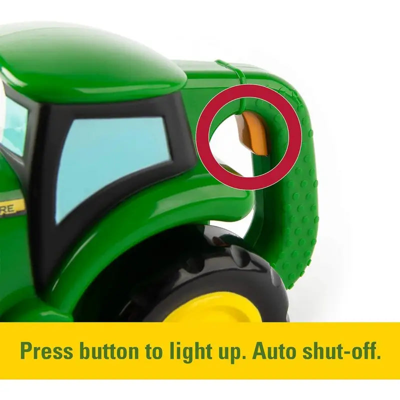 Britains John Deere Kids Push Johnny Tractor With Lights -
