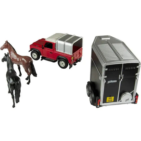 Britains Land Rover Horse Set Farm Playset 1:32 Scale Farm