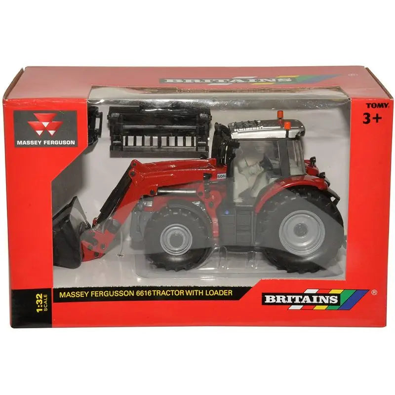 Britains Massey Ferguson 6616 Tractor With Front Loader 1:32