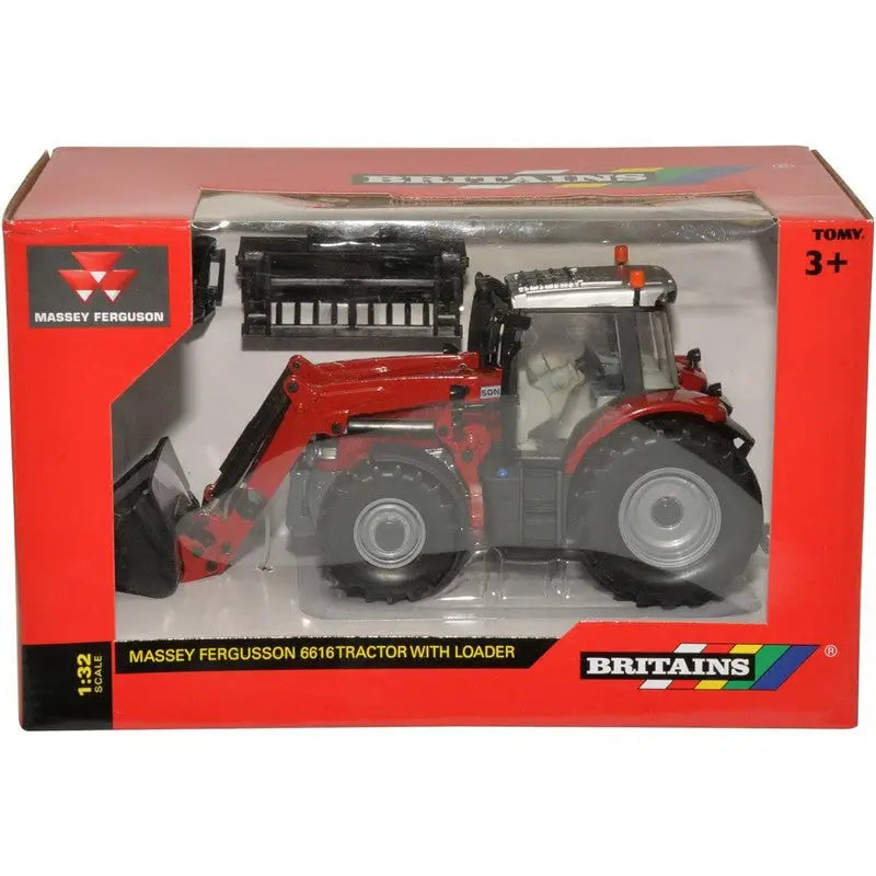 Britains Massey Ferguson 6616 Tractor With Front Loader 1:32
