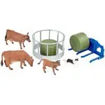 Britains Metallic Olive Green Valtra Playset 1:32 Scale -