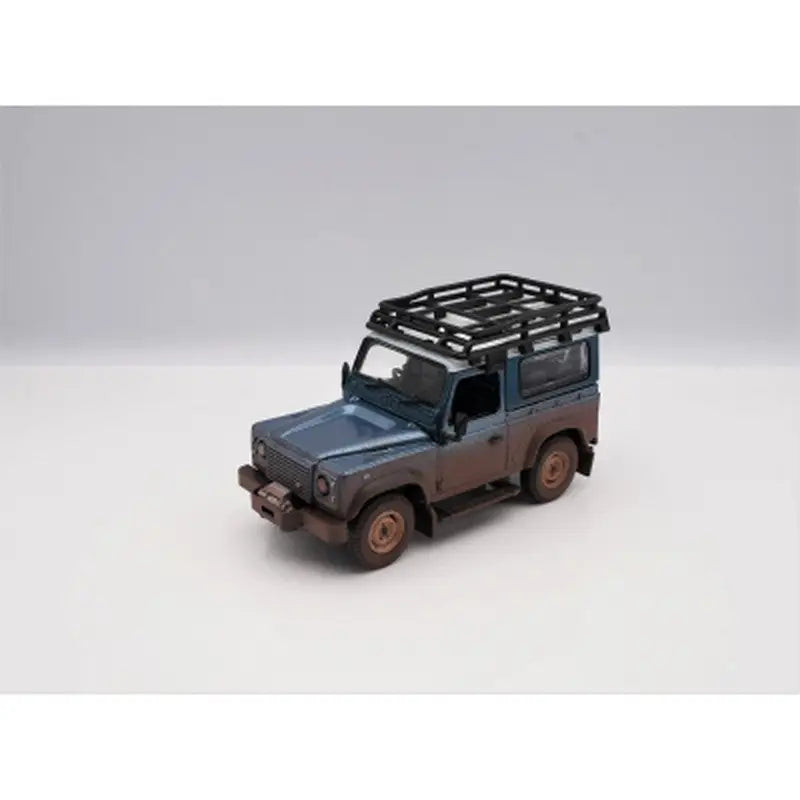 Britains Muddy Land Rover 90 Defender - Cobalt Blue - Toys