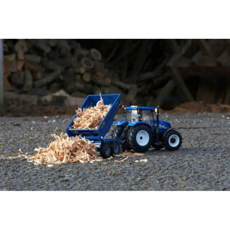 Britains New Holland T6.175 With NC Dump Trailer Playset