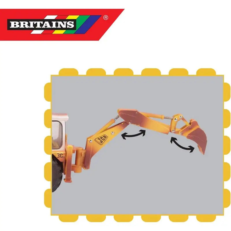 Britains Weathered JCB 3C Mark III 1:32 Scale - Toys