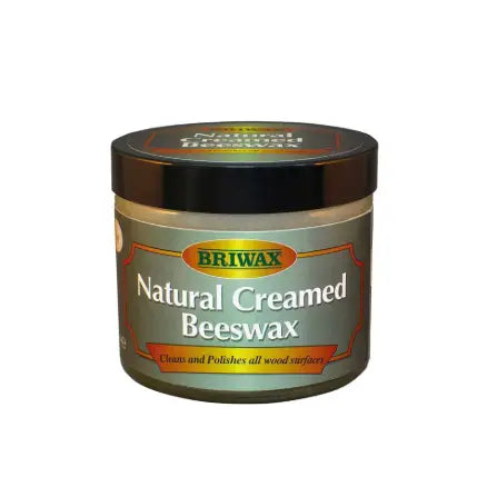 Briwax Natural Creamed Beeswax Wax 250ml - Clear - Homeware