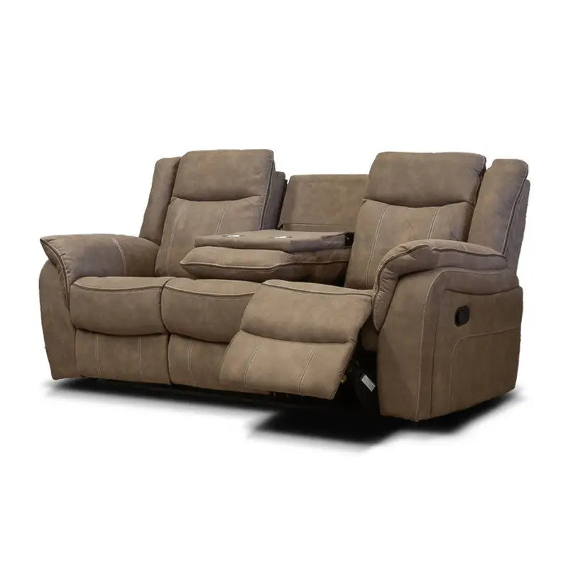 Brooklyn Drop Down 3 Seater Sofa - Hazel - Furniture