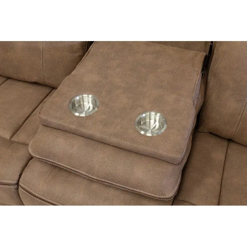 Brooklyn Drop Down 3 Seater Sofa - Hazel - Furniture