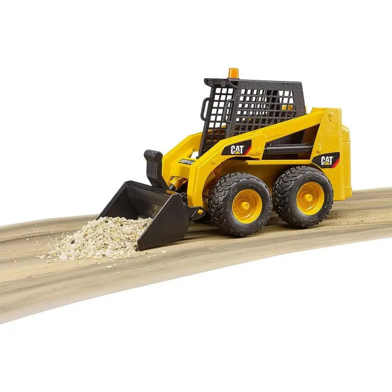 Bruder 02481 Cat Skid Steer Loader - Yellow - Toys