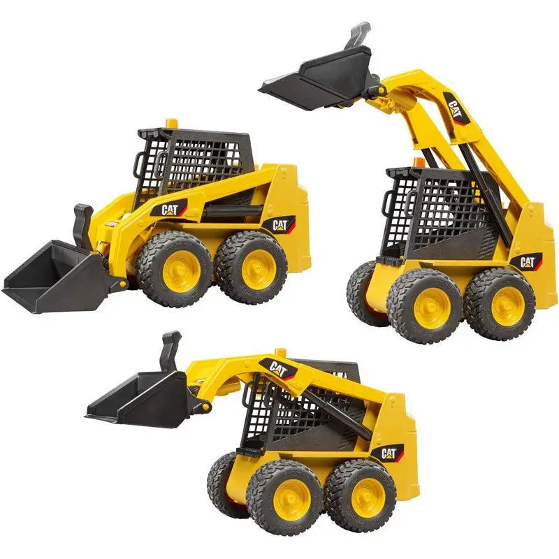 Bruder 02481 Cat Skid Steer Loader - Yellow - Toys