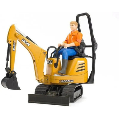 Bruder Bworld Jcb Mini Digger With Driver 1:16 Scale - Toys