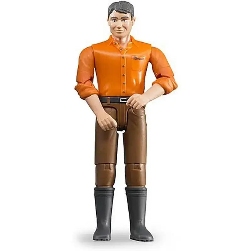 Bruder Bworld Man With Brown Trousers - Toys