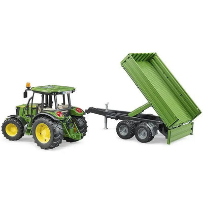 Bruder John Deere 5115M With Tipping Trailer 1:16 Scale -