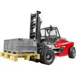 Bruder Linde HT160 Forklift With Pallet & Cages
