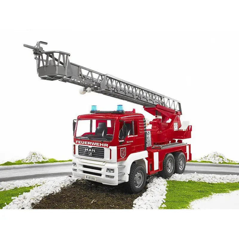 Bruder Man Fire Engine with Sounds Lights 1 16 Scale Stewart and Gibson Ltd