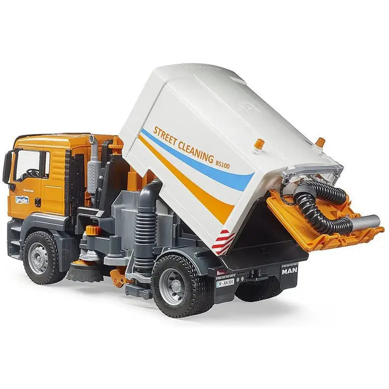 Bruder Man Tgs Street Sweeper (3780) 1:16 Scale - Toys