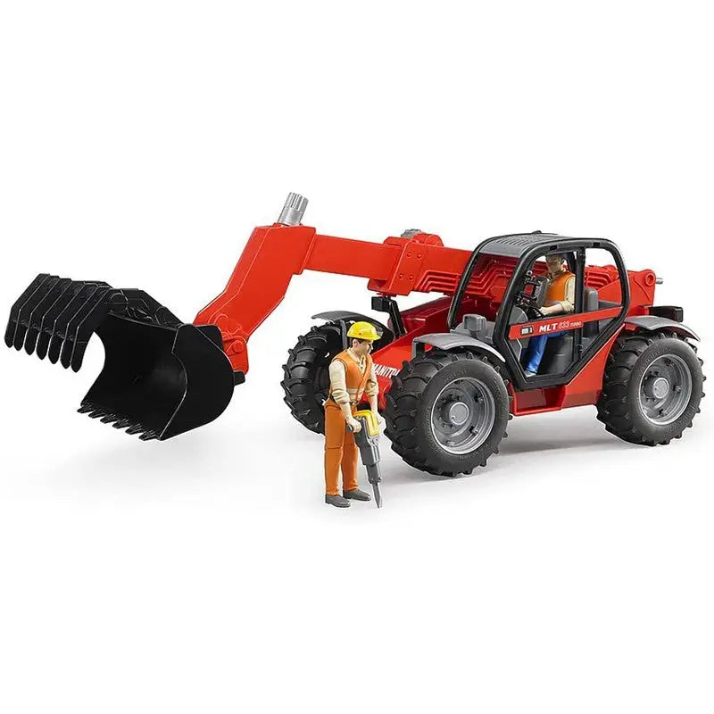 Bruder Manitou Telescopic Loader Mlt 633 1:16 Scale - Toys