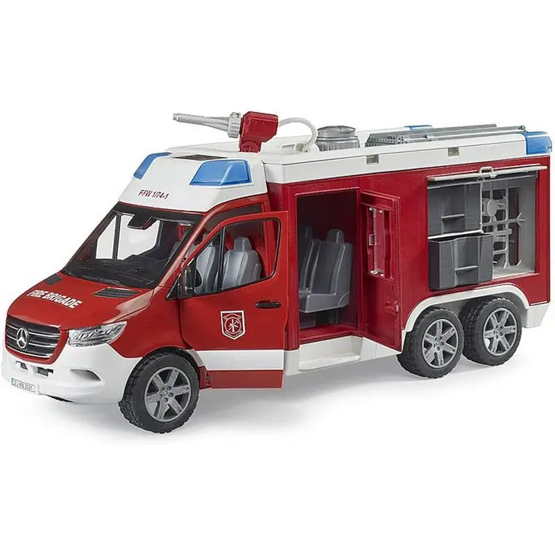 Bruder MB Sprinter Fire Brigade Engine Truck With Lights &