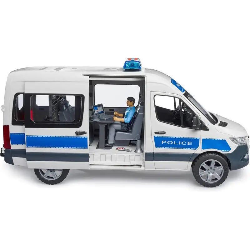 Bruder MB Sprinter Police Emergency Vechile With Lights