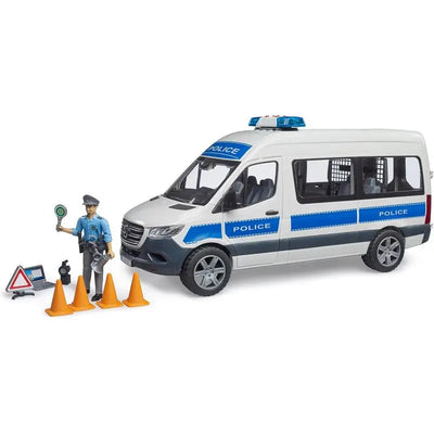 Bruder MB Sprinter Police Emergency Vechile With Lights