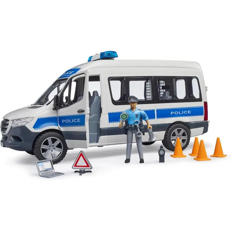 Bruder MB Sprinter Police Emergency Vechile With Lights