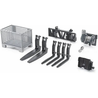 Bruder Pallet Cable Winch and Forks Accessory Set 1:16 Scale