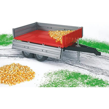 Bruder Red Tipping Trailer 1:16 Scale - Toys >> Bruder
