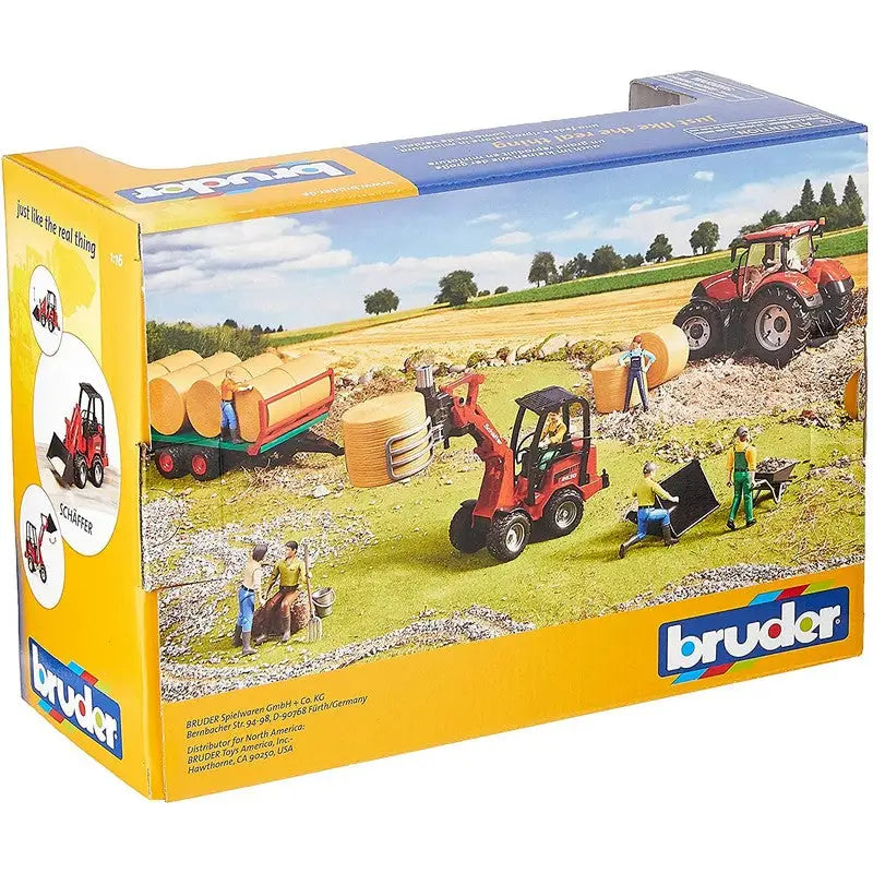 Bruder Schaffer Compact Loader 2630 1:16 Scale - Toys