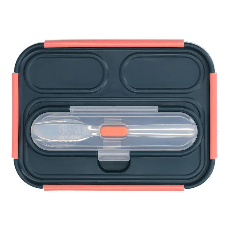 Built Complete Lunch Set With Cutlery - 1050ml - Tropical -