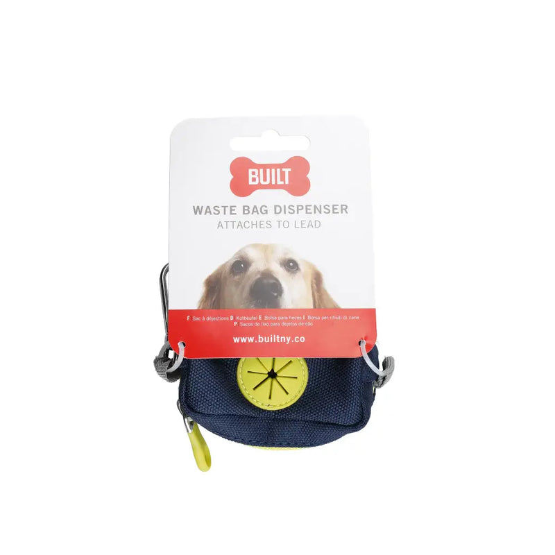 Built Pets Poop Bag Holder - Blue - Pet Supplies