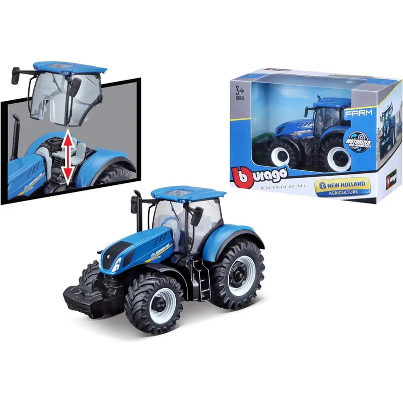 Burago New Holland T7.315 Tractor - Toys Tractor