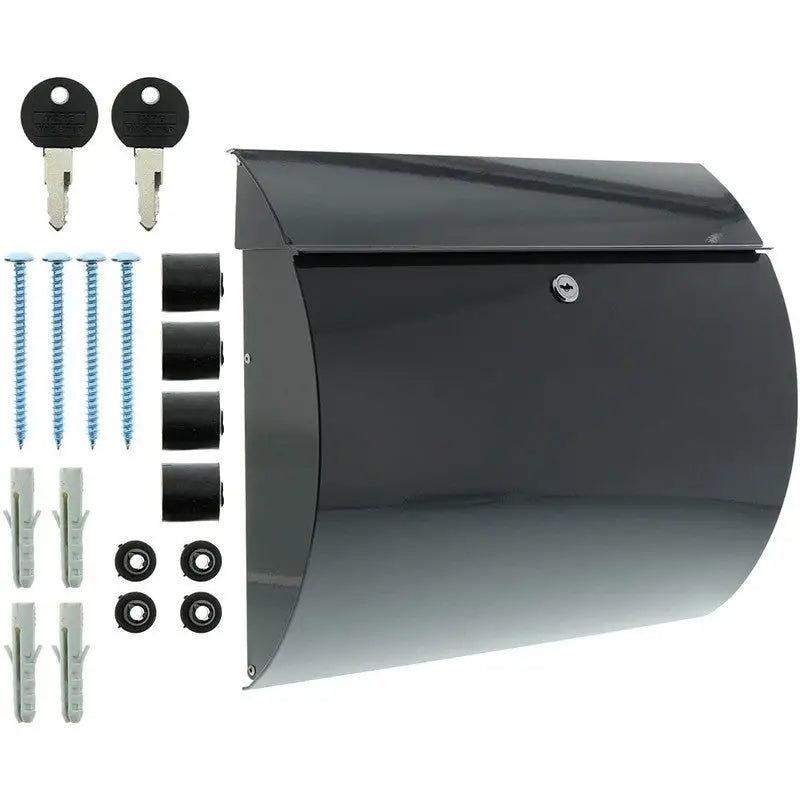 Burg-Wachter Sterling Toscana 3856 A Post Box - Anthracite -