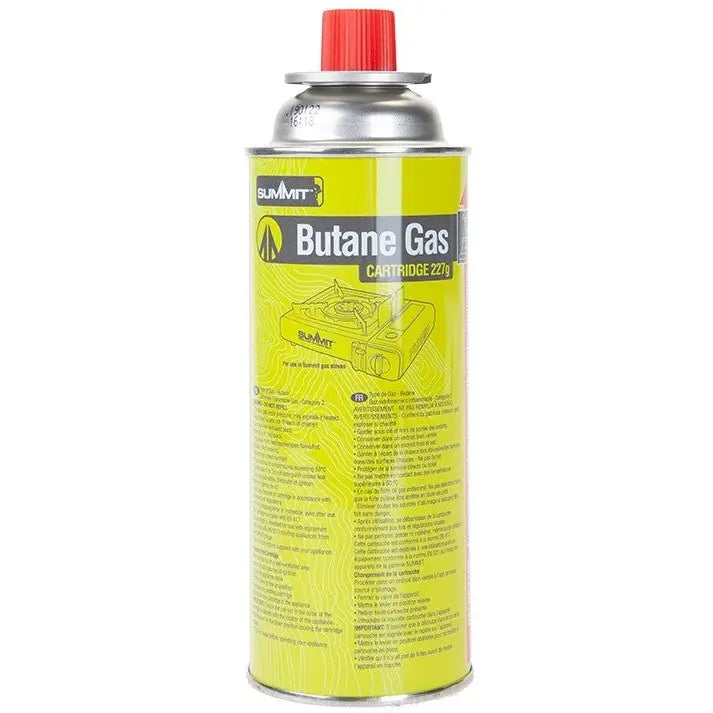 Butane Camping Gas Refill Cartridge 227G - Single - Travel