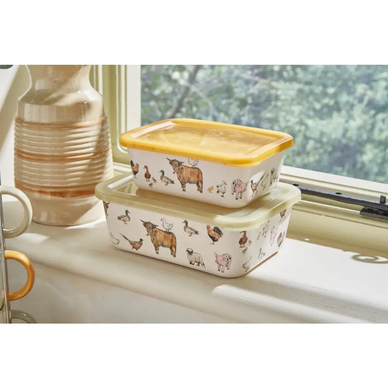 Buttercup Farm - Bamboo Mix Set 2 Storage Boxes -