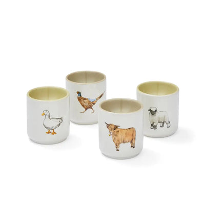Buttercup Farm - Set Of 4 Stackable Egg Cups - Kitchenware