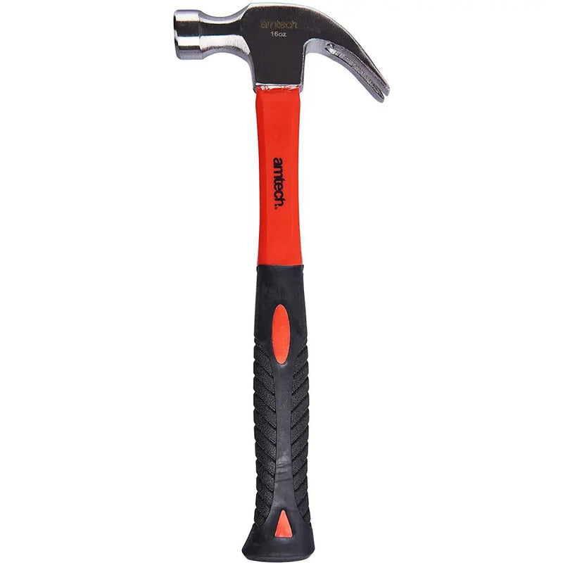 C.K Hi Vis Claw Hammer 16Oz Orange Handle - DIY Tools &