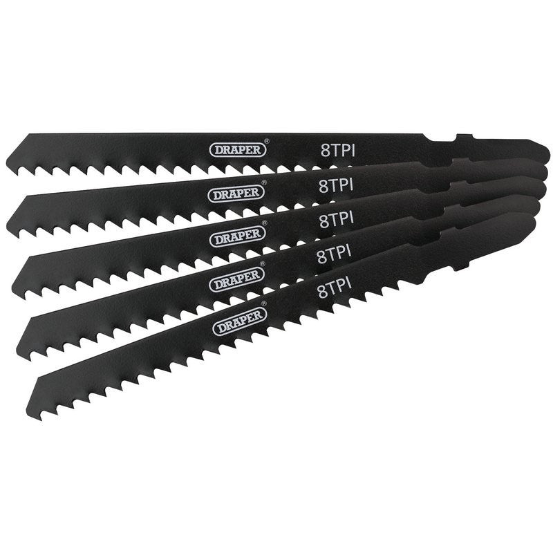 Draper Jigsaw Blades Set 5 Pack - 100mm