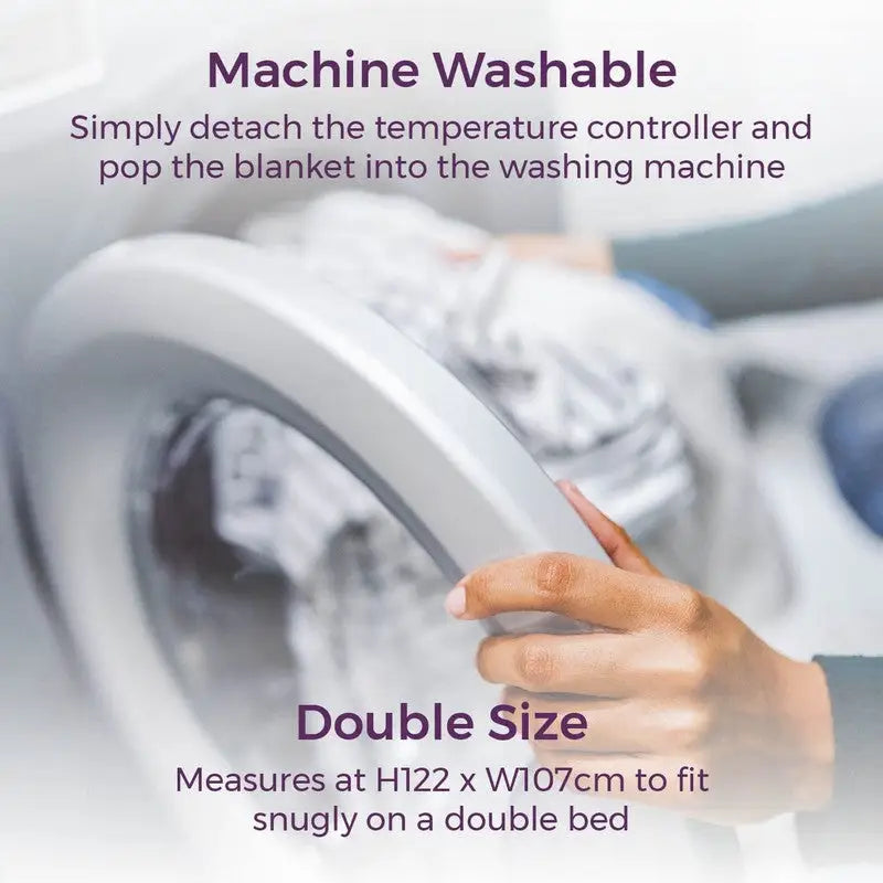 Carmen C81154 Double Heated Under Blanket with Overheat