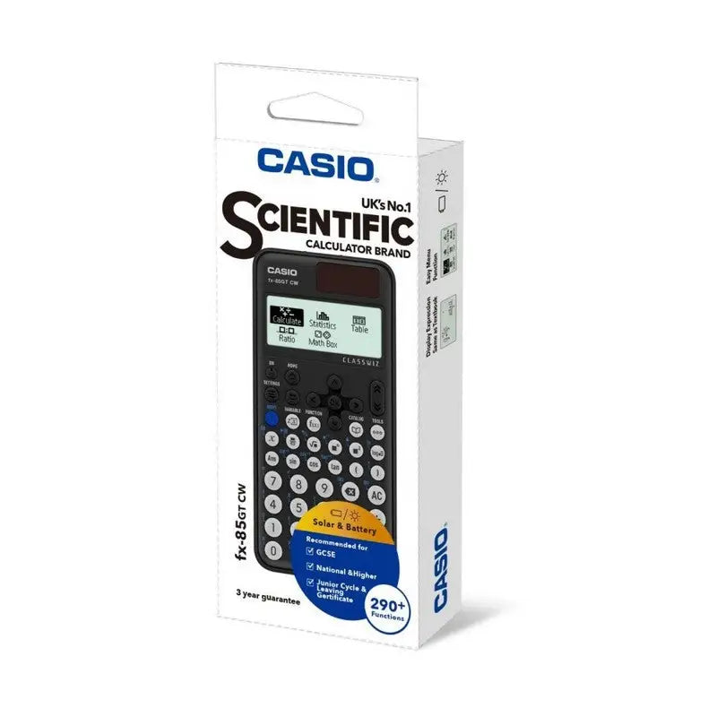 Casio Dual Powered Scientific Calculator - Gcse National &